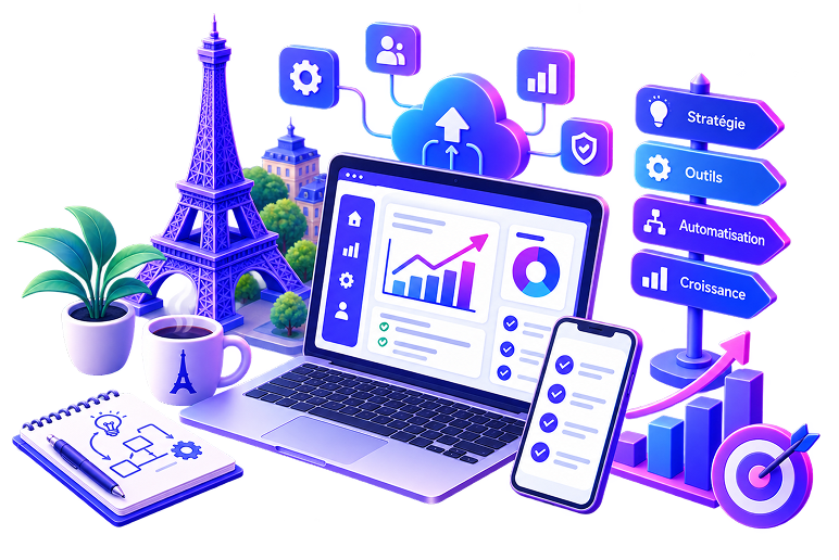 Digitaliser votre PME à Paris — le guide pour ceux qui ne savent pas par où commencer
