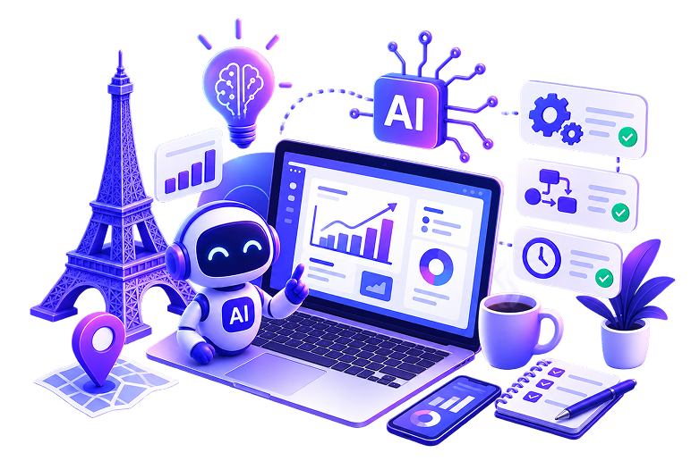 L'IA pour votre entreprise à Paris — guide pratique pour dirigeants qui n'ont pas le temps de s'y perdre